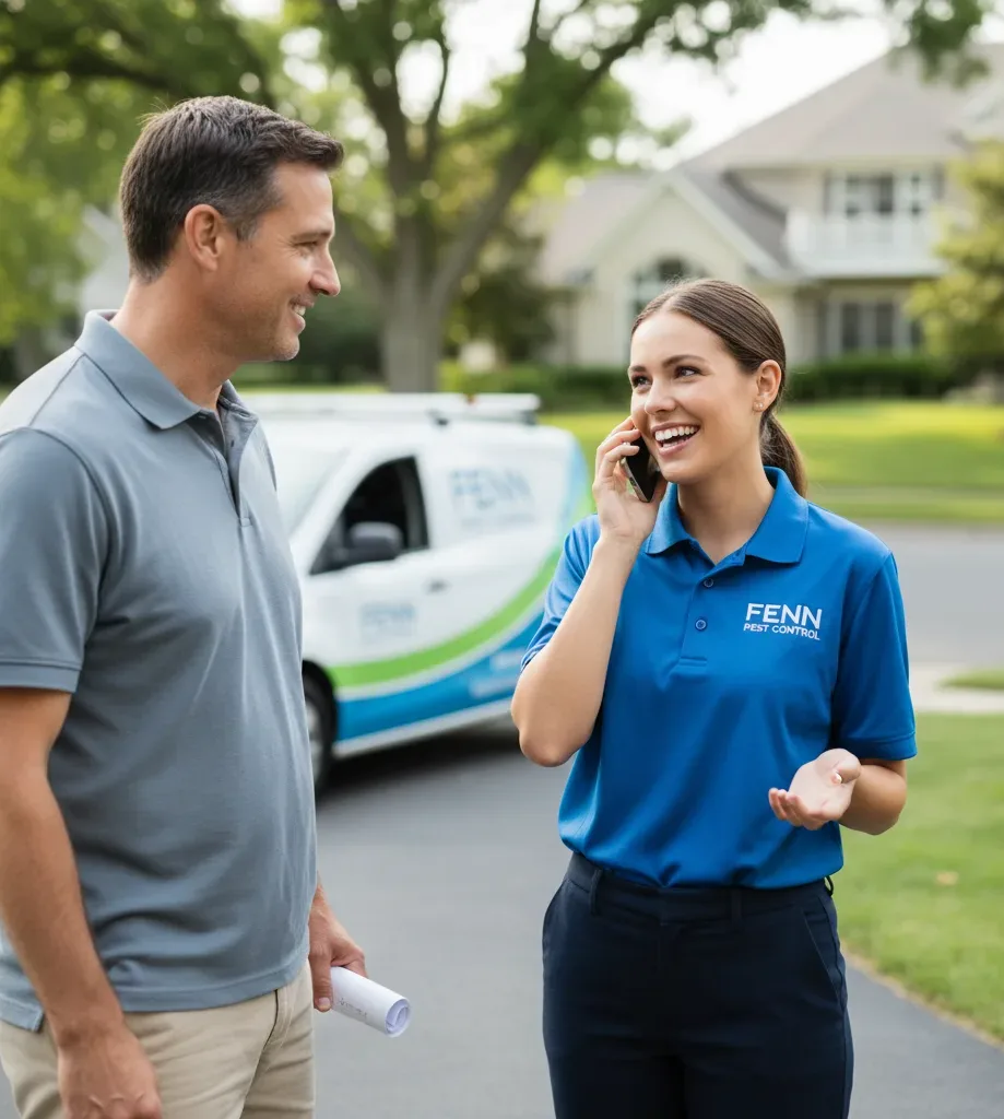 Fenn Pest Control customer support in Depauw